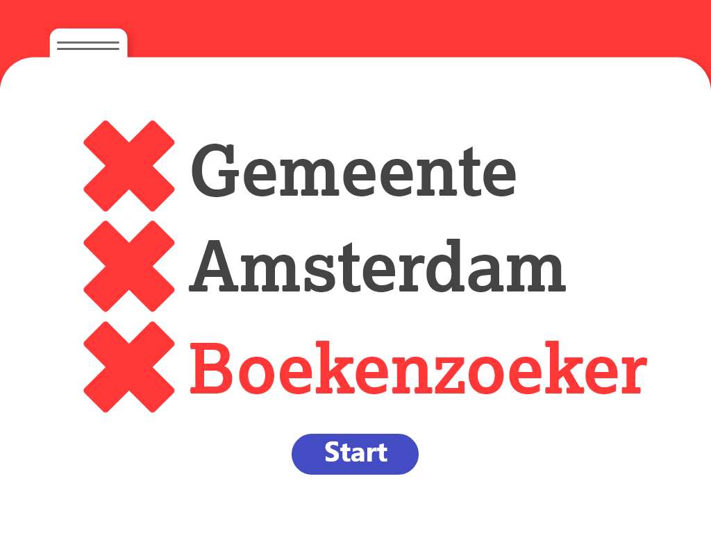Boekenzoeker Home Screen