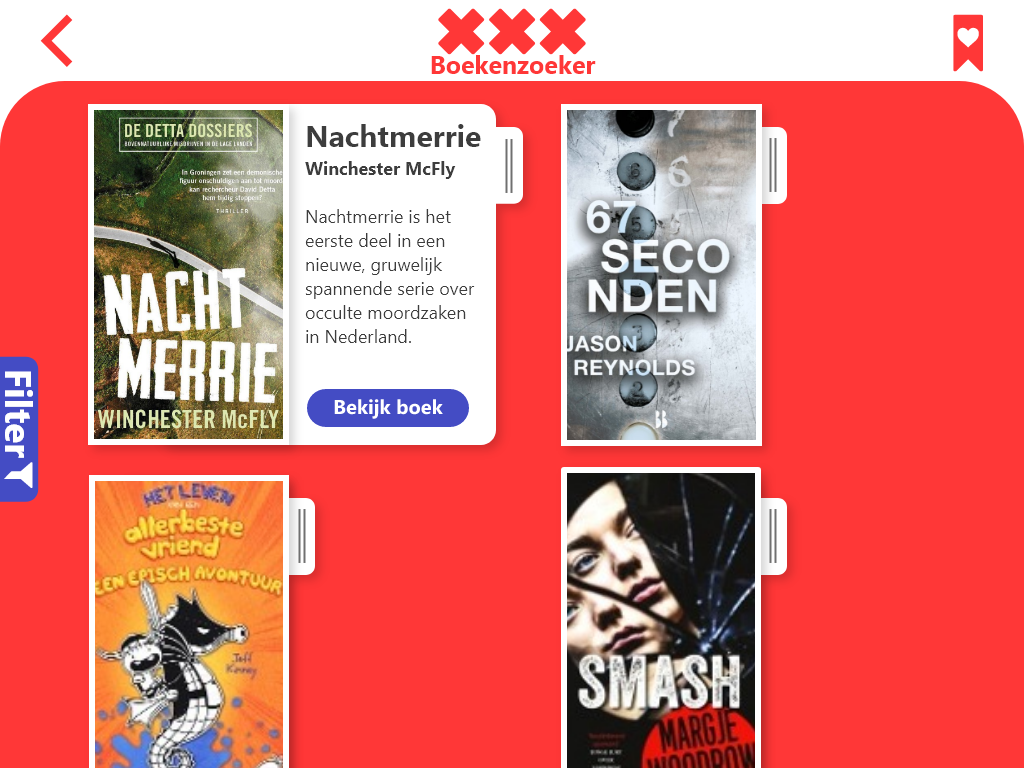 Boekenzoeker Search Interface