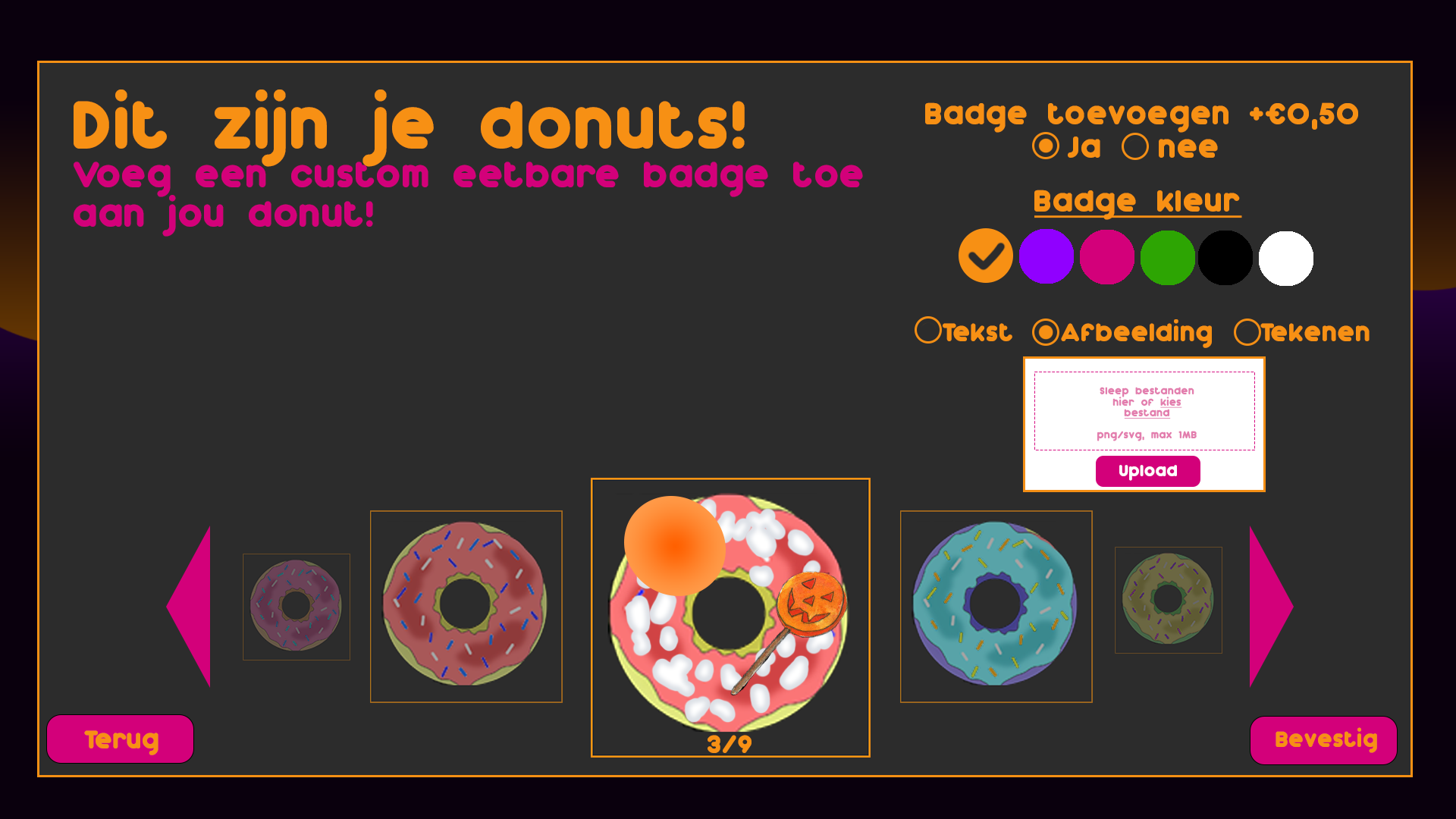 Dunkin Donuts Badge