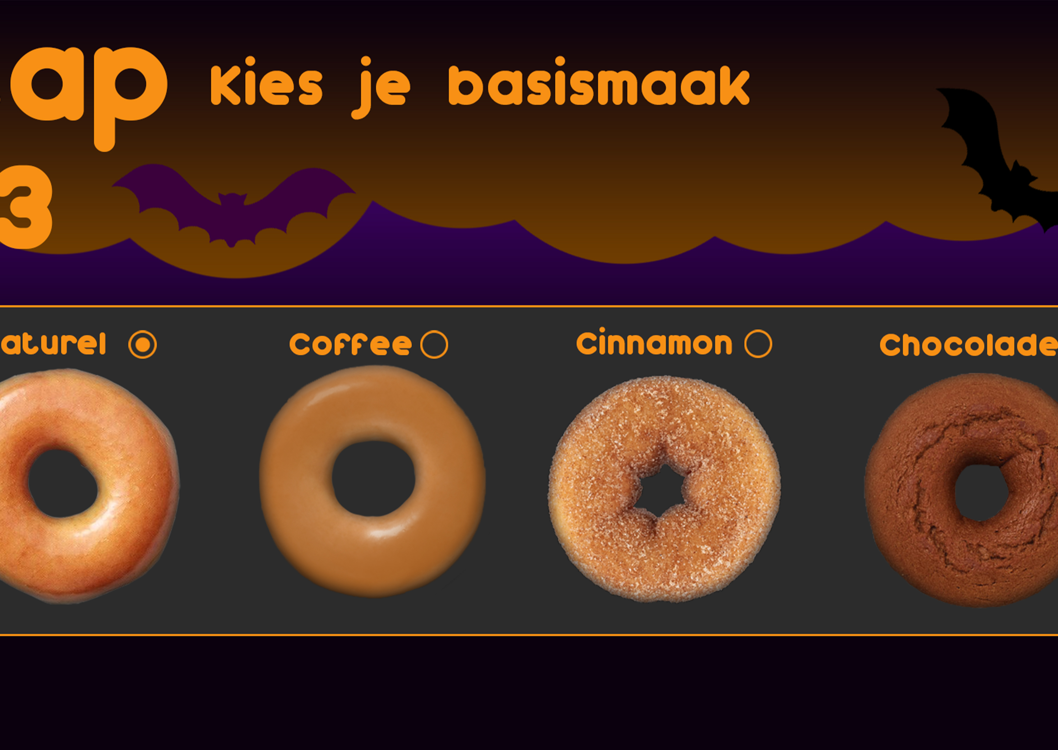 Dunkin Donuts Spooky