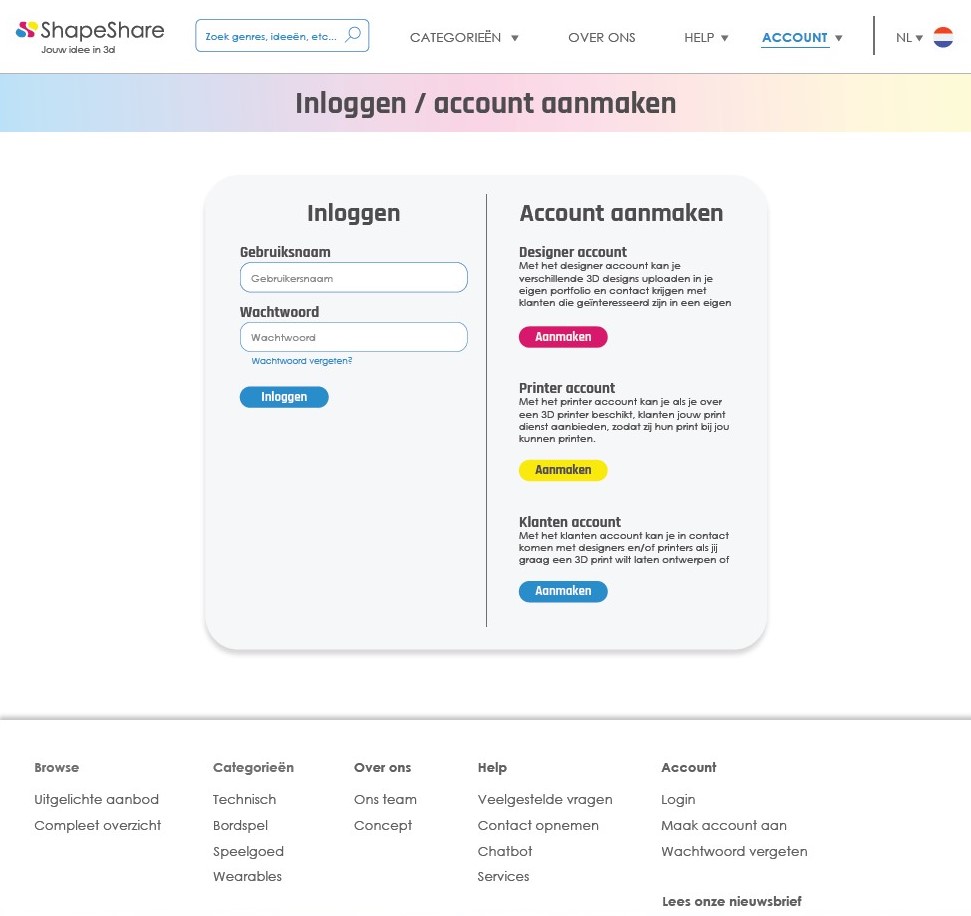 ShapeShare Marketplace