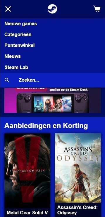 Steam 2.0 Game Store